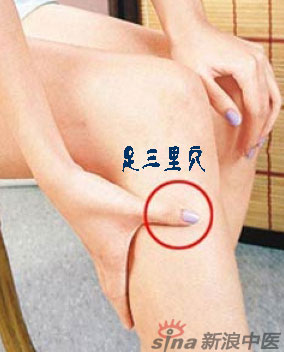 艾灸常用的保健穴有哪些？-足三里